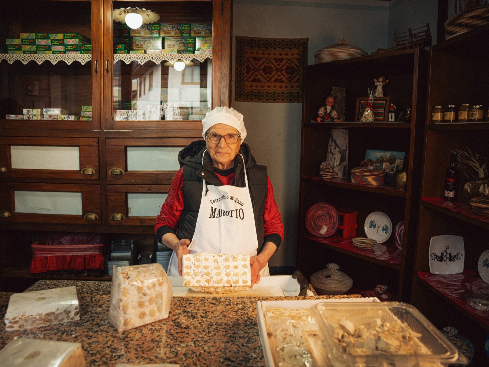 Le varianti di torrone del Torronificio Marotto a Tonara